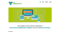 Desktop Screenshot of lauralarrimore.com
